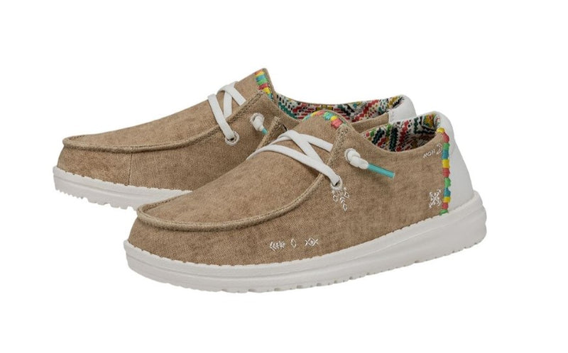 Youth Hey Dude 40100-202 Wendy Boho Sand Shoe