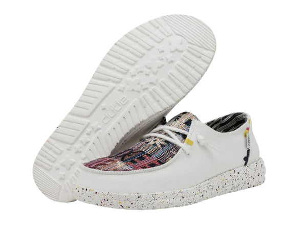 Women's Hey Dude 121413380 Wendy Boho Distressed Azca Shoe