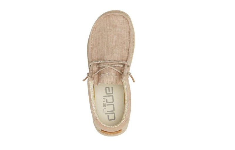Youth Hey Dude 40041-205 Wally Basic Beige Shoe