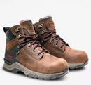 Women's Timberland TB1A4115 Brown 6" Hypercharge Nano Toe Waterproof Lace Up Boot CLOSEOUT