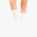 Thorlo TWW-11 & 13's White Western Boot Moderate Cushion Mid-Calf Socks (USA MADE)