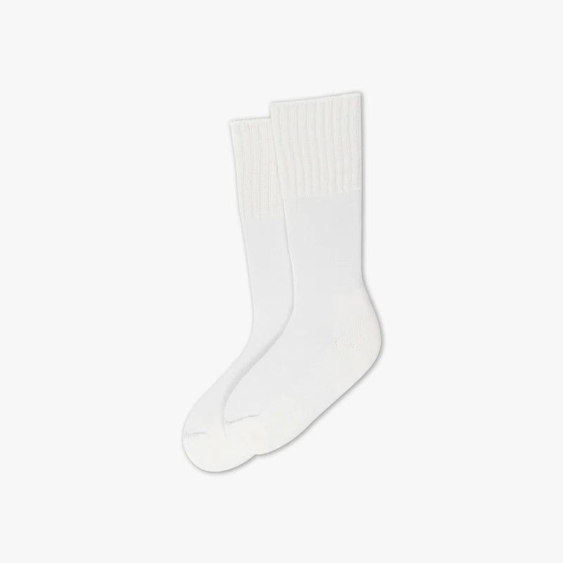 Thorlo TWW-11 & 13's White Western Boot Moderate Cushion Mid-Calf Socks (USA MADE)