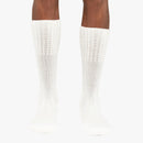 Thorlo TWW-11 & 13's White Western Boot Moderate Cushion Mid-Calf Socks (USA MADE)