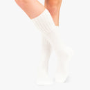 Thorlo TWW-11 & 13's White Western Boot Moderate Cushion Mid-Calf Socks (USA MADE)