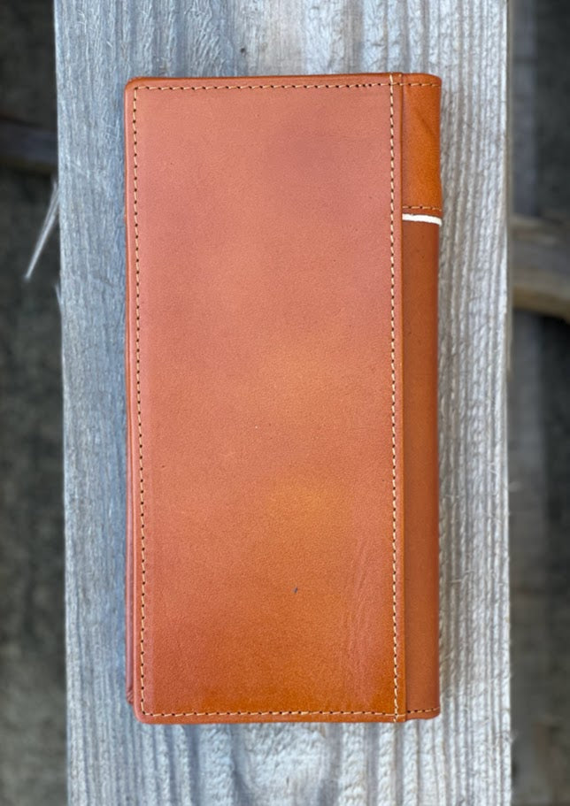 Top Notch Accessories 60201-2L.BR Light Brown Rooster w/Beige Inlay Wallet