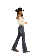 Women's Panhandle Rock & Roll W8M9516 Mid Rise Trouser Jean *CLOSEOUT*