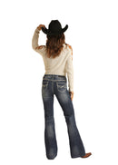 Women's Panhandle Rock & Roll W8M9516 Mid Rise Trouser Jean *CLOSEOUT*