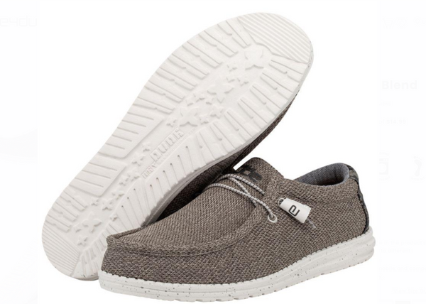Men's Hey Dude 110380583 Wally Stretch Sand Dune Camo Shoe