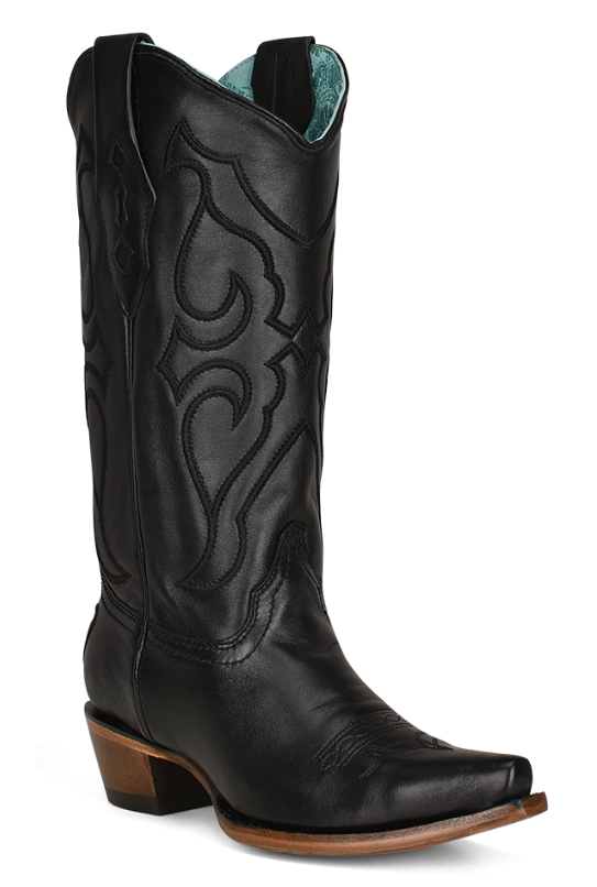 Women's Corral Z5072 13" Black Snip Toe *Closeout*