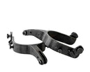 Jerry Beagley 22° Black Steel Bull Riding Spur