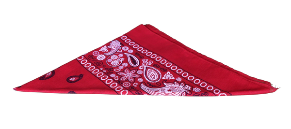 Red Large Bandana