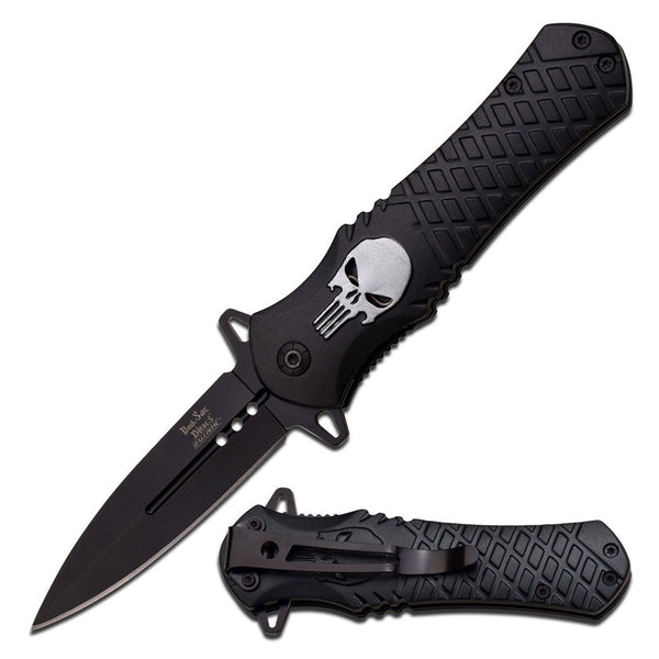 DARK SIDE BLADES DS-A014BK SPRING ASSISTED KNIFE