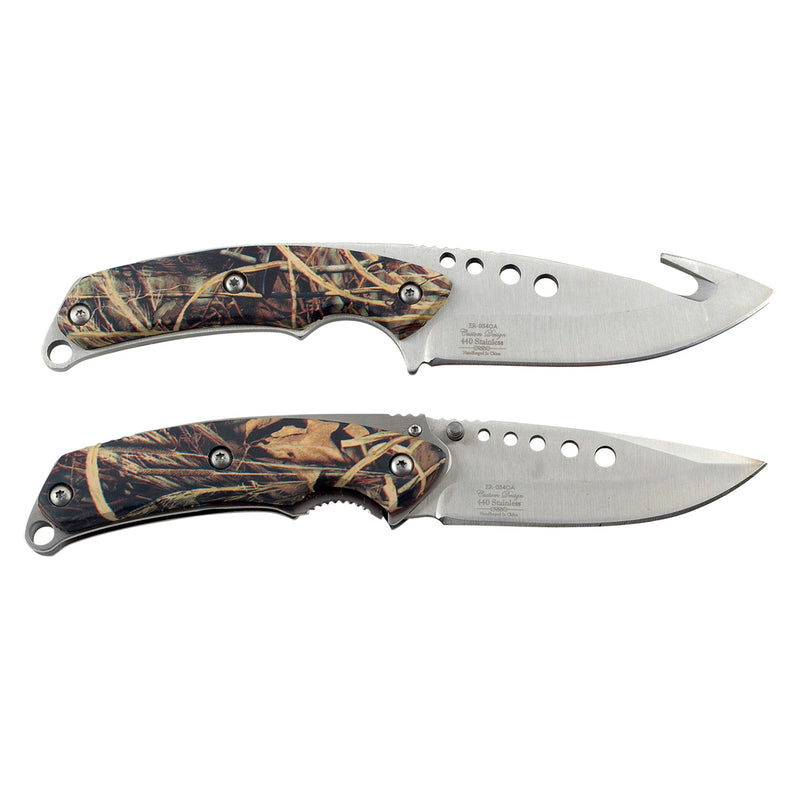 Elk Ridge ER-054CA HUNTING KNIFE SET 2 PIECE SET