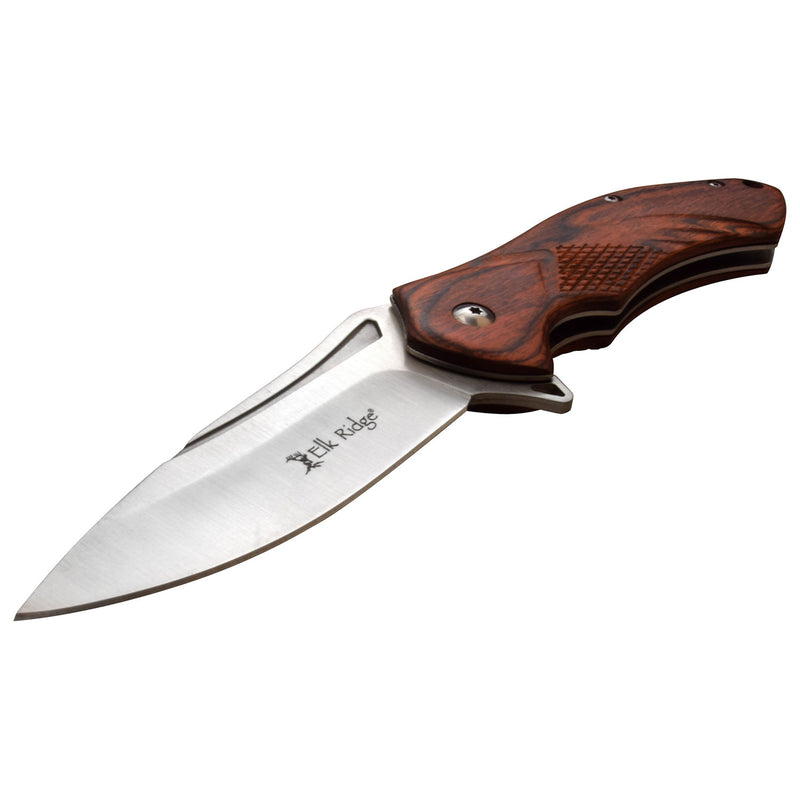 ELK RIDGE ER-A960BR SPRING ASSISTED KNIFE