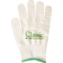 Classic Rope CGLOVE08L-1 LARGE Cotton Roping Glove NATURAL\GREEN (Single Glove)