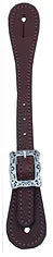 Hilltop Tack Supply H-635Y Youth's Tapered Spur Strap