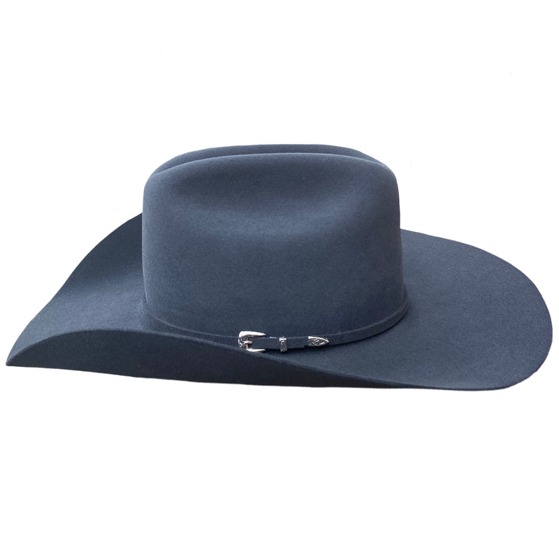 Rodeo King 5X Charcoal Low Rodeo 4" Brim Felt Hat (Call to check availability)