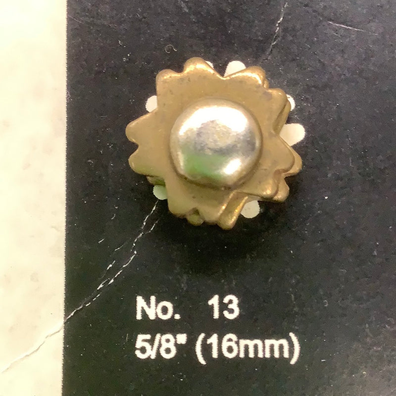 Solid Brass Rowels D53