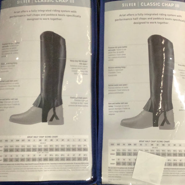 Ariat Silver Classic Chap III