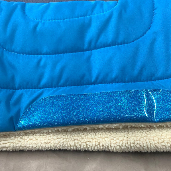 Weaver Leather Econ Saddle Pad Blue