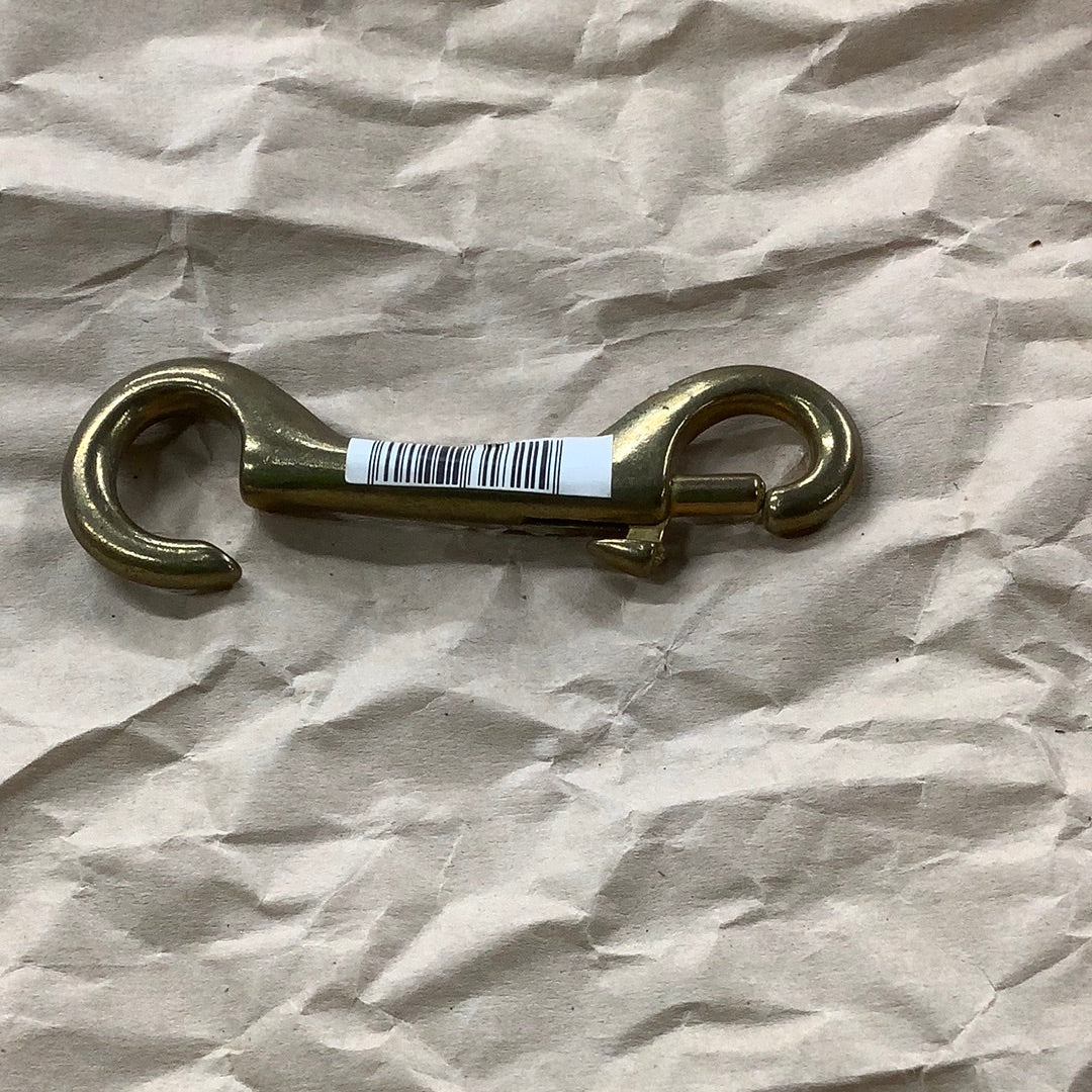 Open Eye Brass 4 inch Bolt Snap