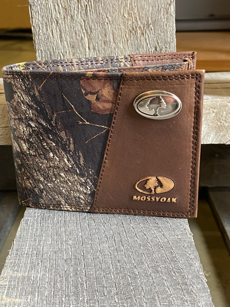 Zep-Pro IWT1MOSSYOAK 1/2 Mossy Oak Camo/Brown Bi-fold Wallet