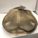 American Flag w/Leather Patch HW-LAF-OB Olive Green/Khaki Snap Back Trucker Cap