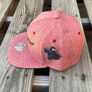 Longhorn Big Shadow Heather Red Snap Back Cap