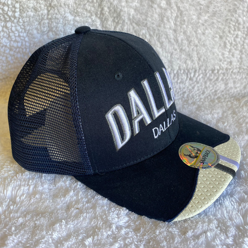Dallas Navy & White Snap Back Cap