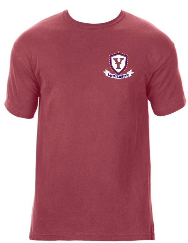 Yee Yee University Logo Short Sleeve Comfort Colors T-Shirt