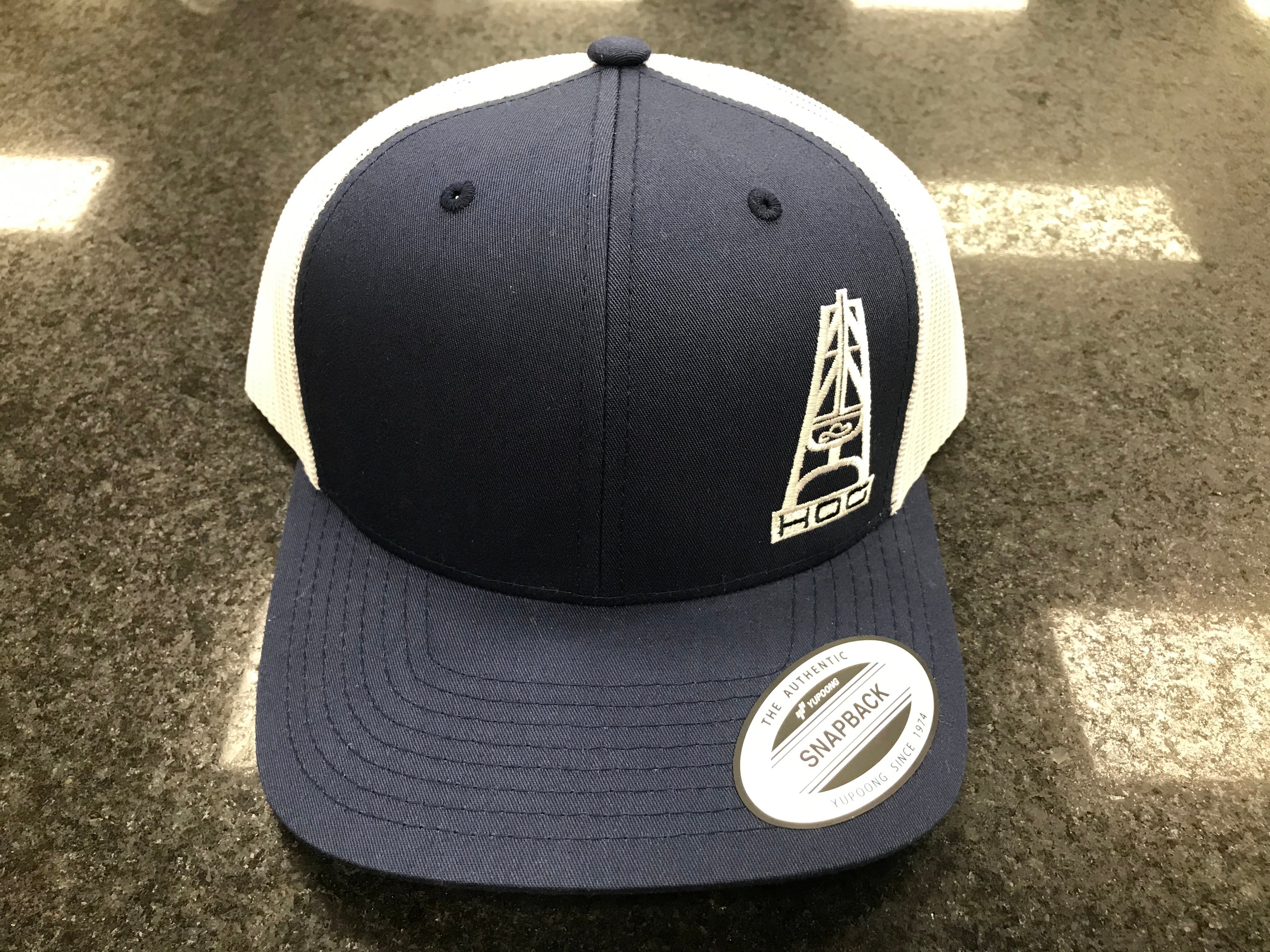 Hooey 3029T-NVWH "HOG" NAVY/WHITE CAP (CLOSEOUTS)