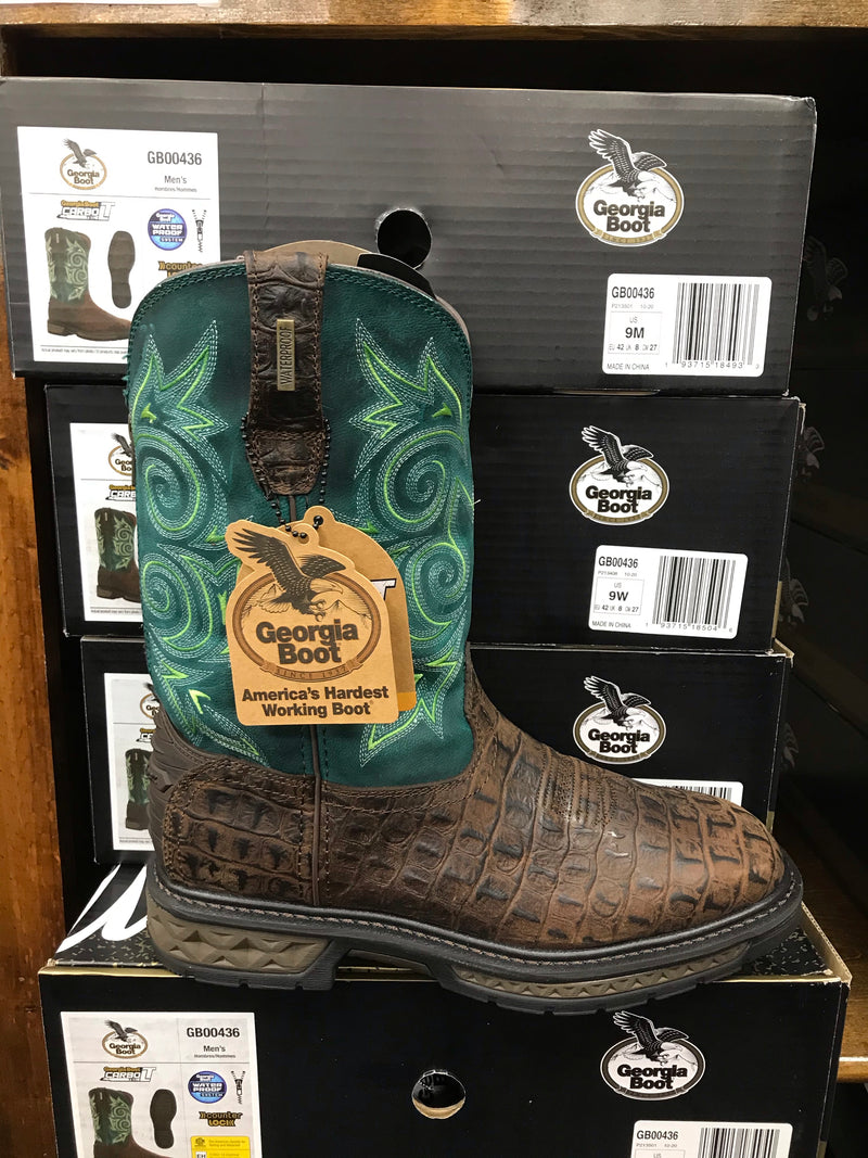 Georgia GB00436 Men's Carbo-Tec LT Waterproof Pull On Boot *Closeout*