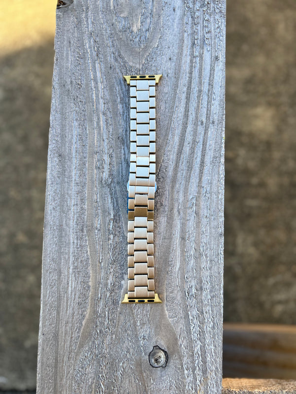 Apple Watch 15604-GOLD Metal Band