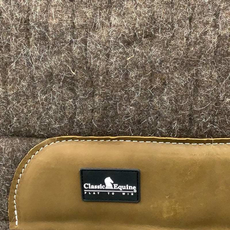 Classic Equine Blended Felt Fleece Bottom Pad