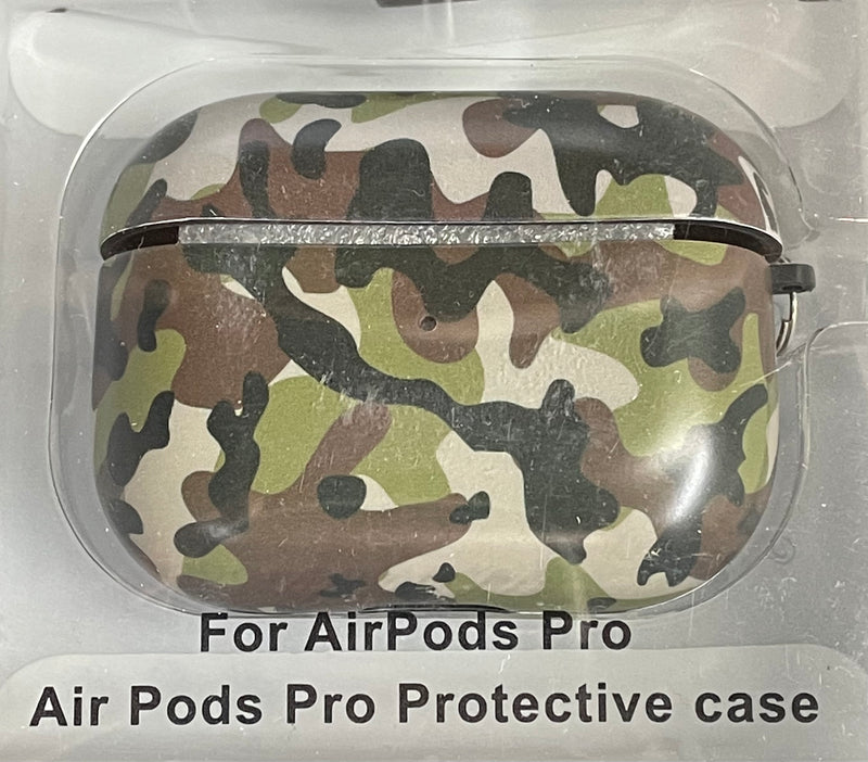 Airpod Pro Camo Case w/Carabiner