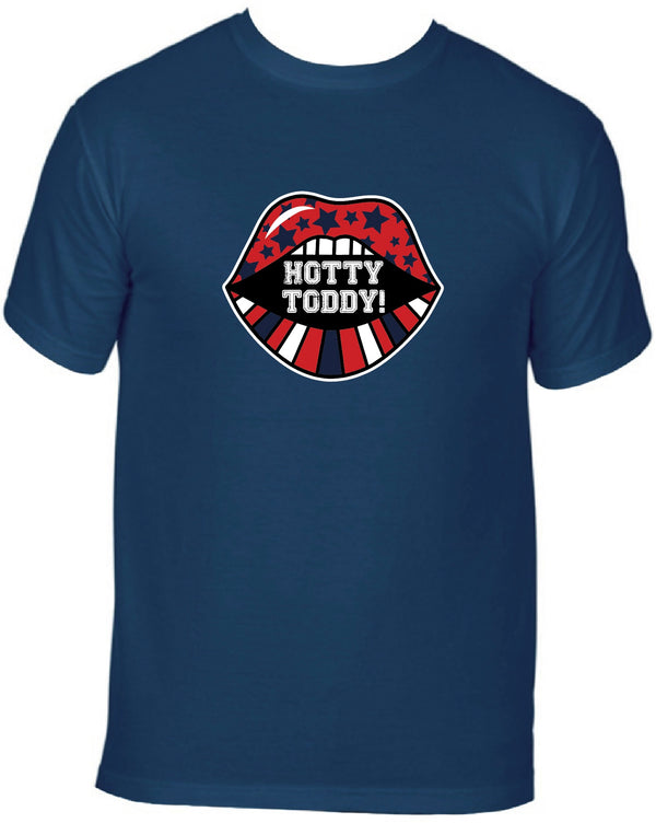 Hotty Toddy Lips Short Sleeve Comfort Colors T-Shirt