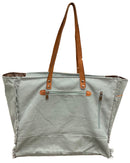 Top Notch Accessories 3062BR Red Multi Canvas and Leather Conceal Carry Weekender Bag