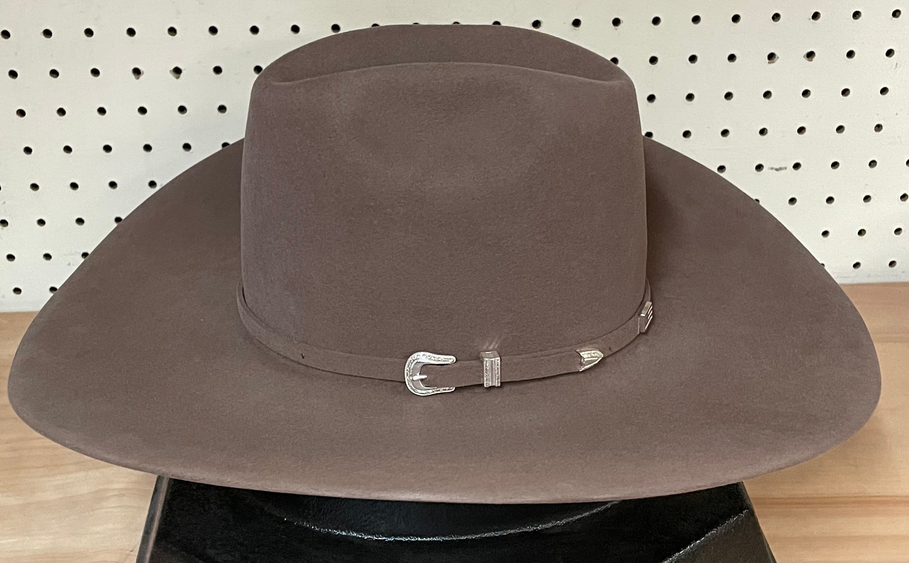 American Hat Company 7X Pecan Minnick Crown Felt Hat