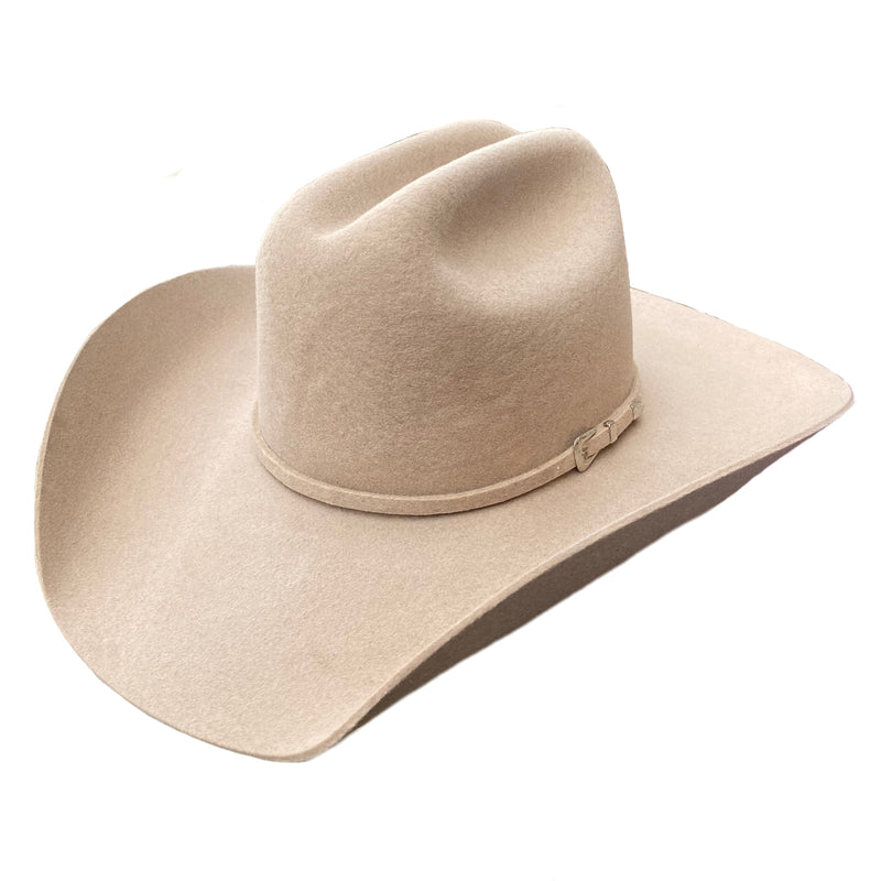 Rodeo King 5X Pecan Low Rodeo 4" Brim Felt Hat (Call to check availability)