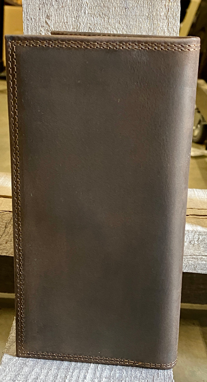 Zep-Pro IWT4CRZH-MSU Mississippi State University Bulldogs Brown “Crazy Horse” Leather Tall Wallet