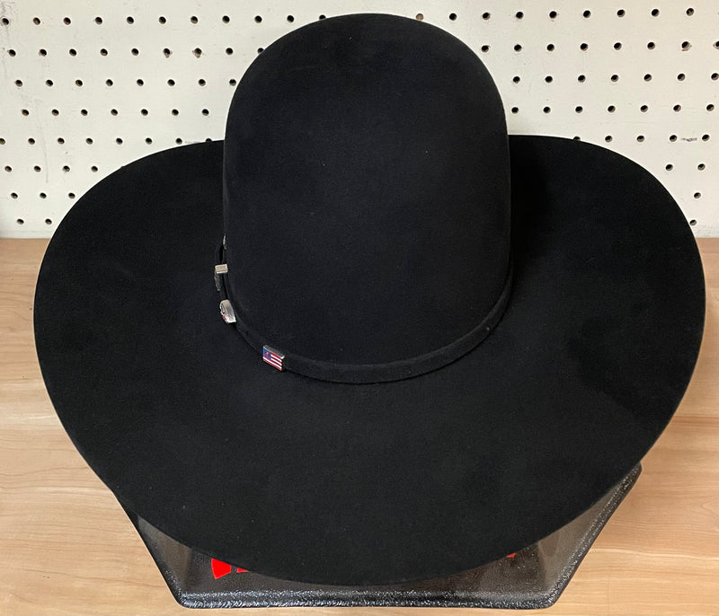 American Hat 20X Black Open Crown Felt Hat SINGLE SIZES IN-STOCK (Call to check availability)