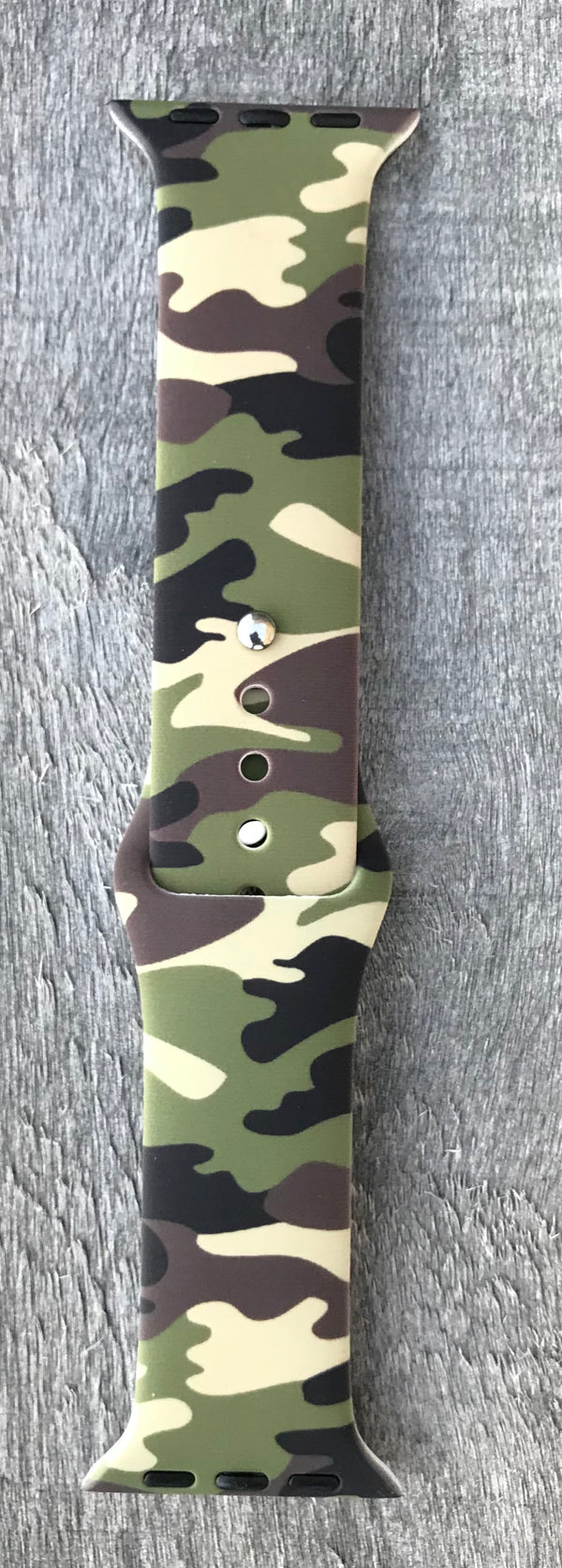 Apple Watch 15349CAMO Camouflage Silicone Band