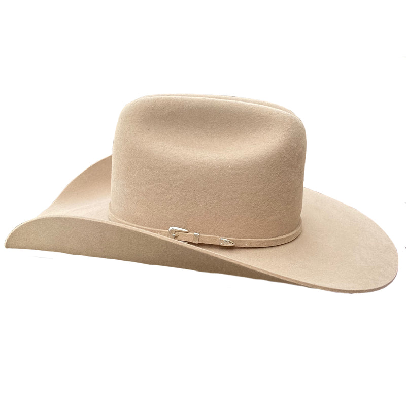 Rodeo King 5X Pecan Low Rodeo 4" Brim Felt Hat LIMITED SIZES LEFT