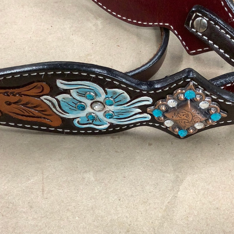 Bar H Equine Brow Band