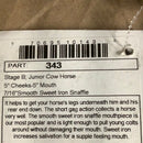 Reinsman Stage B Junior Cow Horse Bit Part 343