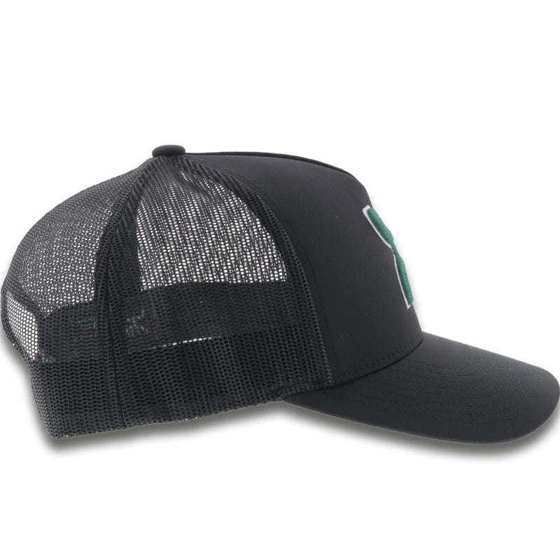 Hooey "1909T-BK" "BOQUILLAS" Black Snap Back Cap