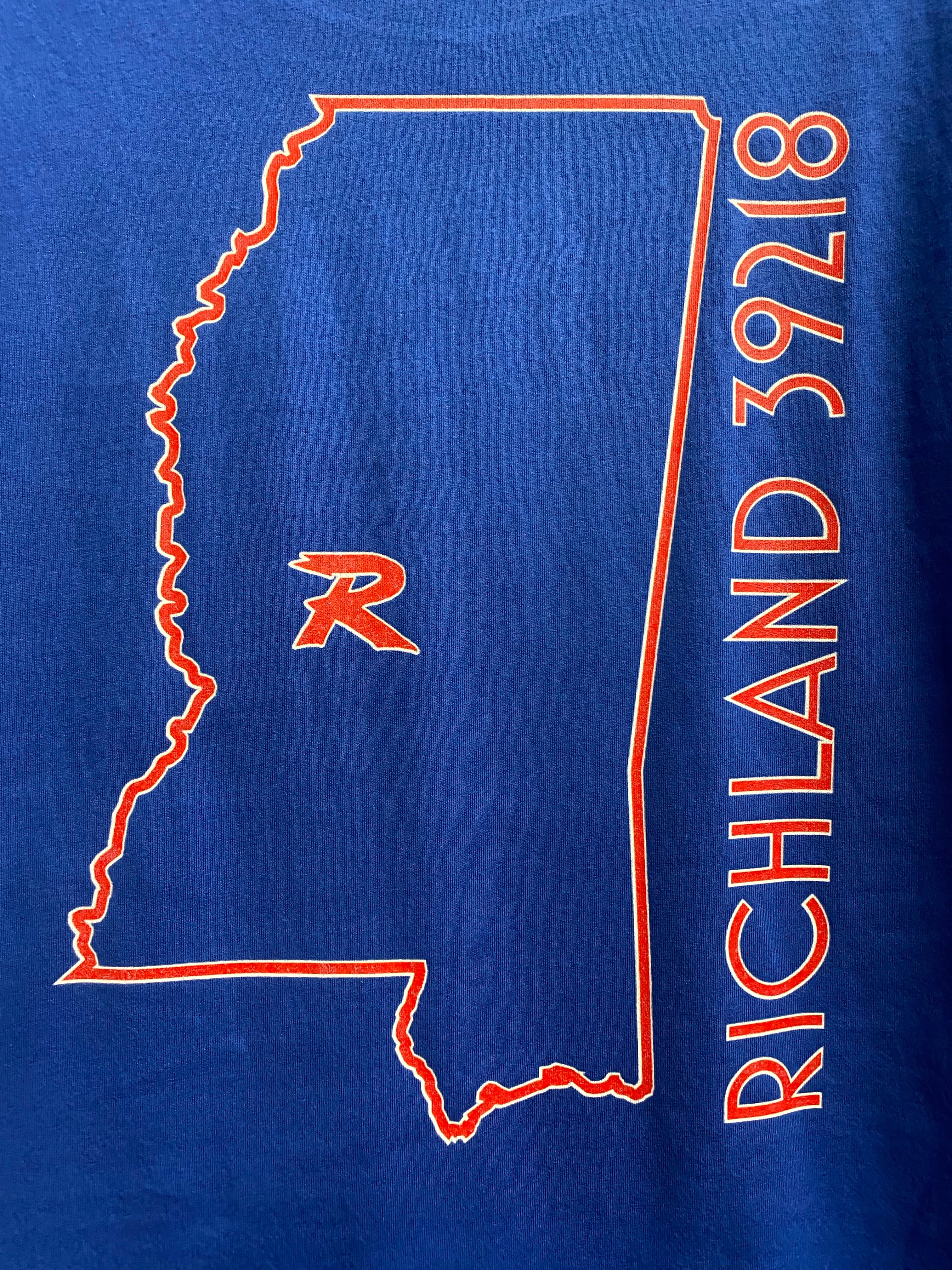 Richland 39218 Royal Gildan Soft Short Sleeve T-Shirt  *CLOSEOUT*