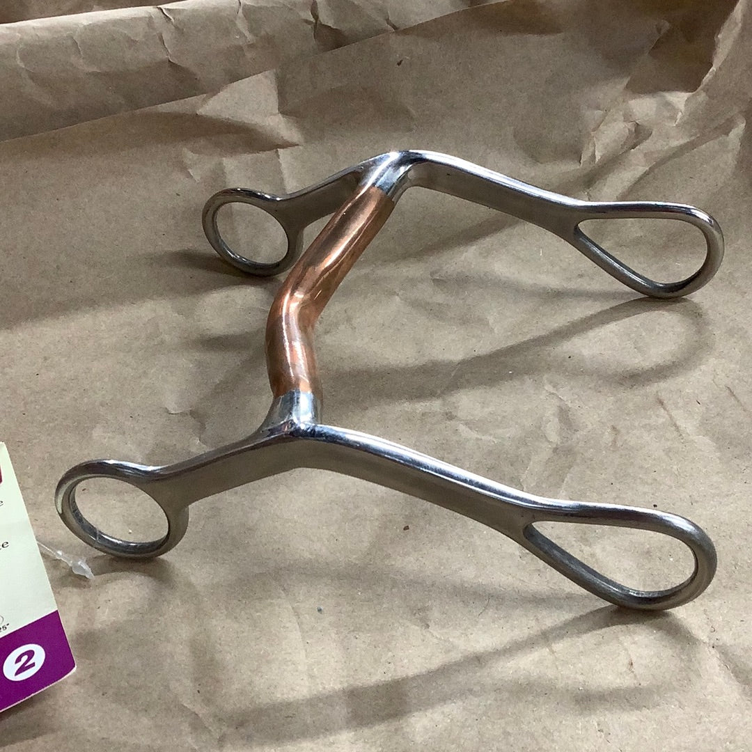 Weaver Leather 25-5802 4.5 inch Medium Port Curb Bit