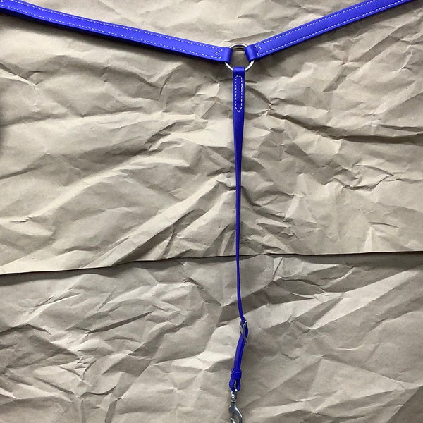 Jerry Beagley Biothane Breast Collar Blue
