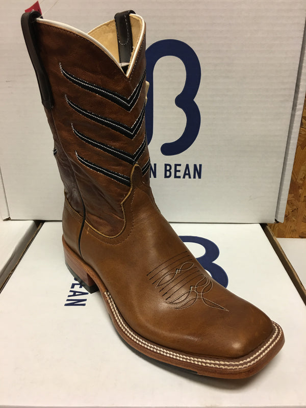 Women's Anderson Bean 0168M Black Hawk Chestnut 10" Wide Square Toe *CLOSEOUT* AS IS